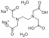 乙二胺四乙酸二钠(EDTA-2Na)结构式 分子式